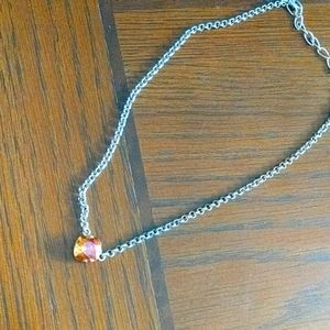 Handcrafted Swarovski crystal necklace.